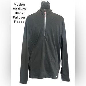 Motion, Size Medium, Black, 1/4 Zip, Fleece. (10)NWT